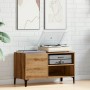 Mueble discos madera de ingeniería roble artisan 84,5x38x48 cm von , CD- und DVD-Speicher - Ref: Foro24-857166, Preis: 68,91 ...