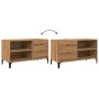 Mueble discos madera de ingeniería roble artisan 84,5x38x48 cm von , CD- und DVD-Speicher - Ref: Foro24-857166, Preis: 68,91 ...