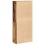 Mueble zapatero de madera ingeniería envejecida 80x35,5x180 cm by , Shoe racks and shoe organizers - Ref: Foro24-855818, Pric...