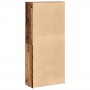 Mueble zapatero de madera ingeniería envejecida 80x35,5x180 cm by , Shoe racks and shoe organizers - Ref: Foro24-855818, Pric...