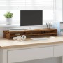 Soporte mesa pantalla madera ingeniería envejecida 100x24x13 cm von , Monitor- und TV-Ständer - Ref: Foro24-855824, Preis: 38...