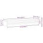 Soporte mesa pantalla madera ingeniería envejecida 100x24x13 cm by , Monitor and TV stands - Ref: Foro24-855824, Price: 42,36...