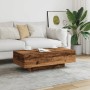Mesa de centro madera de ingeniería envejecida 100x49,5x31 cm de , Mesas de centro - Ref: Foro24-856404, Precio: 73,29 €, Des...