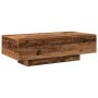 Mesa de centro madera de ingeniería envejecida 100x49,5x31 cm de , Mesas de centro - Ref: Foro24-856404, Precio: 73,29 €, Des...