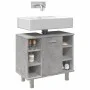 Armario de baño madera ingeniería gris hormigón 60x32x53,5 cm by , Bathroom furniture - Ref: Foro24-856143, Price: 46,89 €, D...