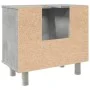 Armario de baño madera ingeniería gris hormigón 60x32x53,5 cm by , Bathroom furniture - Ref: Foro24-856143, Price: 46,89 €, D...