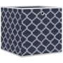 Cajas almacenaje plegables 10 uds no tejida azul 32x32x32 cm von , Aufbewahrungskörbe - Ref: Foro24-4018980, Preis: 39,97 €, ...