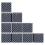 Cajas almacenaje plegables 10 uds no tejida azul 32x32x32 cm von , Aufbewahrungskörbe - Ref: Foro24-4018980, Preis: 39,97 €, ...