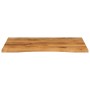 Tablero escritorio con curva madera mango rugosa 110x80x2,5 cm by , Table tops - Ref: Foro24-370221, Price: 127,40 €, Discoun...