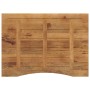 Tablero escritorio con curva madera mango rugosa 110x80x2,5 cm by , Table tops - Ref: Foro24-370221, Price: 127,40 €, Discoun...