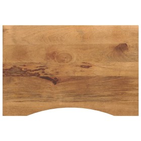 Tablero escritorio con curva madera mango rugosa 100x50x2,5 cm de , Tableros para mesas - Ref: Foro24-370209, Precio: 53,57 €...
