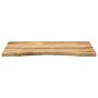 Tablero de escritorio con curva madera mango rugosa 90x60x2,5cm by , Table tops - Ref: Foro24-370200, Price: 60,38 €, Discoun...