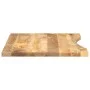 Tablero de escritorio con curva madera mango rugosa 90x60x2,5cm by , Table tops - Ref: Foro24-370200, Price: 59,97 €, Discoun...