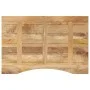 Tablero de escritorio con curva madera mango rugosa 90x60x2,5cm by , Table tops - Ref: Foro24-370200, Price: 59,97 €, Discoun...