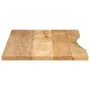 Tablero escritorio con curva madera mango rugosa 110x60x2,5 cm von , Tischplatten - Ref: Foro24-370202, Preis: 74,69 €, Rabat...