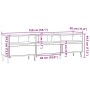 Mueble de TV madera ingeniería madera envejecida 150x30x44,5 cm von , TV-Möbel - Ref: Foro24-857191, Preis: 134,95 €, Rabatt: %