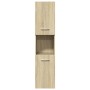 Juego de muebles de baño 4 pzas contrachapada roble Sonoma von , Badezimmermöbel - Ref: Foro24-3324989, Preis: 126,76 €, Raba...
