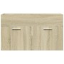 Mueble de lavabo de baño madera roble Sonoma 90x38,5x46 cm von , Badezimmermöbel - Ref: Foro24-856213, Preis: 45,93 €, Rabatt: %