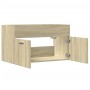 Mueble de lavabo de baño madera roble Sonoma 90x38,5x46 cm von , Badezimmermöbel - Ref: Foro24-856213, Preis: 45,93 €, Rabatt: %