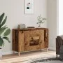 Aparador de madera de ingeniería envejecida 102x35x70 cm de , Aparadores - Ref: Foro24-856484, Precio: 102,09 €, Descuento: %