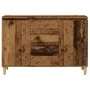 Aparador de madera de ingeniería envejecida 102x35x70 cm de , Aparadores - Ref: Foro24-856484, Precio: 102,09 €, Descuento: %