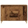 Aparador de madera de ingeniería envejecida 102x35x70 cm von , Sideboards - Ref: Foro24-856484, Preis: 102,09 €, Rabatt: %