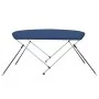 Navy blue 2-arch Bimini awning 180x130x110 cm by vidaXL, Boat storage covers - Ref: Foro24-93127, Price: 98,05 €, Discount: %