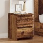 Mesitas de noche 2 uds madera ingeniería envejecida 30x30x40 cm von , Nachttische - Ref: Foro24-855847, Preis: 62,91 €, Rabat...