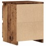 Mesitas de noche 2 uds madera ingeniería envejecida 30x30x40 cm von , Nachttische - Ref: Foro24-855847, Preis: 62,91 €, Rabat...