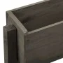 Faltbares Gartenpflanzgefäß Tannenholz grau 60x14x75 cm von vidaXL, Töpfe und Pflanzgefäße - Ref: Foro24-314841, Preis: 48,68...