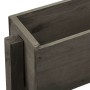 Folding garden planter made of gray fir wood 60x14x75 cm by vidaXL, Pots and planters - Ref: Foro24-314841, Price: 49,21 €, D...