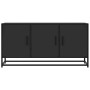 Mueble de TV madera de ingeniería y metal negro 100x35x50 cm von , TV-Möbel - Ref: Foro24-848829, Preis: 84,66 €, Rabatt: %