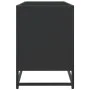 Mueble de TV madera de ingeniería y metal negro 100x35x50 cm von , TV-Möbel - Ref: Foro24-848829, Preis: 83,43 €, Rabatt: %