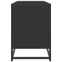 Mueble de TV madera de ingeniería y metal negro 100x35x50 cm von , TV-Möbel - Ref: Foro24-848829, Preis: 84,66 €, Rabatt: %