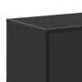 Mueble de TV madera de ingeniería y metal negro 100x35x50 cm von , TV-Möbel - Ref: Foro24-848829, Preis: 83,43 €, Rabatt: %