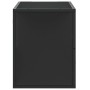 Mueble de TV metal y madera de ingeniería negro 80x31x39,5 cm de , Muebles TV - Ref: Foro24-848919, Precio: 62,88 €, Descuent...