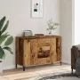 Aparador de madera de ingeniería envejecida 102x35x70 cm de , Aparadores - Ref: Foro24-856486, Precio: 91,37 €, Descuento: %