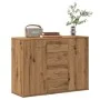 Aparador de madera de ingeniería roble artisan 88x30x64 cm de , Aparadores - Ref: Foro24-855893, Precio: 105,92 €, Descuento: %