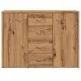 Aparador de madera de ingeniería roble artisan 88x30x64 cm de , Aparadores - Ref: Foro24-855893, Precio: 105,92 €, Descuento: %