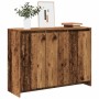 Aparador de madera de ingeniería envejecida 102x33x75 cm by , Sideboards - Ref: Foro24-856780, Price: 101,29 €, Discount: %