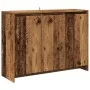 Aparador de madera de ingeniería envejecida 102x33x75 cm by , Sideboards - Ref: Foro24-856780, Price: 98,84 €, Discount: %