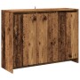 Aparador de madera de ingeniería envejecida 102x33x75 cm by , Sideboards - Ref: Foro24-856780, Price: 101,29 €, Discount: %