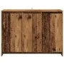 Aparador de madera de ingeniería envejecida 102x33x75 cm by , Sideboards - Ref: Foro24-856780, Price: 98,84 €, Discount: %