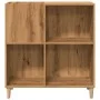 Mueble para discos madera ingeniería roble artisan 84,5x38x89cm von , CD- und DVD-Speicher - Ref: Foro24-857172, Preis: 105,2...
