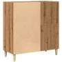 Mueble para discos madera ingeniería roble artisan 84,5x38x89cm von , CD- und DVD-Speicher - Ref: Foro24-857172, Preis: 105,2...
