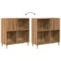 Mueble para discos madera ingeniería roble artisan 84,5x38x89cm von , CD- und DVD-Speicher - Ref: Foro24-857172, Preis: 105,2...