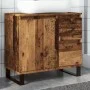 Mueble de lavabo madera de ingeniería envejecida 65x33x60 cm by , Bathroom furniture - Ref: Foro24-857229, Price: 100,68 €, D...