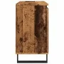 Mueble de lavabo madera de ingeniería envejecida 65x33x60 cm by , Bathroom furniture - Ref: Foro24-857229, Price: 100,68 €, D...