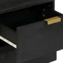 Mesitas de noche 2 uds madera maciza de mango negro 40x33x46 cm by , Nightstands - Ref: Foro24-4017647, Price: 121,76 €, Disc...
