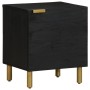 Mesitas de noche 2 uds madera maciza de mango negro 40x33x46 cm de , Mesitas de noche - Ref: Foro24-4017645, Precio: 94,83 €,...